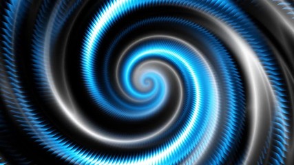 Poster - Endless spinning futuristic Spiral. Seamless looping footage. Abstract helix.