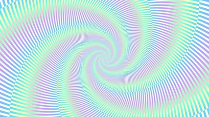 Poster - Endless spinning futuristic Spiral. Seamless looping footage. Abstract helix.