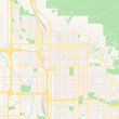 © Knut Hebstreit - Empty vector map of Salt Lake City, Utah, USA