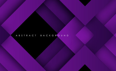 Wall Mural - abstract modern purple triangle digital - vector background.