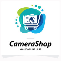 Poster - Camera Shop Logo Template Design Template