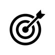 Leinwandbild Motiv target icon