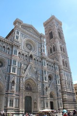 Wall Mural - View of the Cathedral of Santa Maria del Fiore in Florence Italy