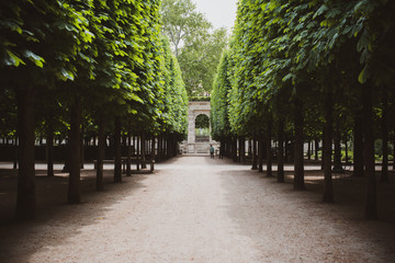 Naklejka na meble PARIS, FRANCE - MAY 12, 2019. Beautiful view of city streets, centre of city. Vacation in Paris
