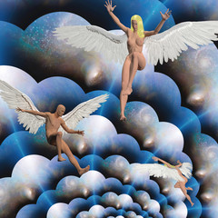 Wall Mural - angels