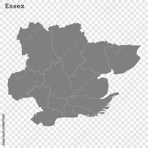 Cuadros en Lienzo High Quality map is a county of England
