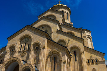 Sameba cathedral in Tbilisi, Georgia