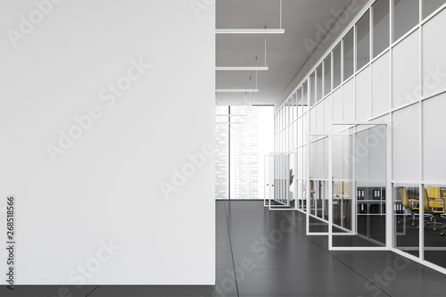 Empty Office Hall Interior With Mock Up Wall Kaufen Sie