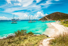 White Bay Beach, Jost Van Dyke, British Virgin Islands. 