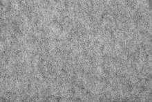 Felt Texture Background. Soft Grey Felt Material. Surface Of Felted Fabric Texture Abstract Background. High Resolution Photo.