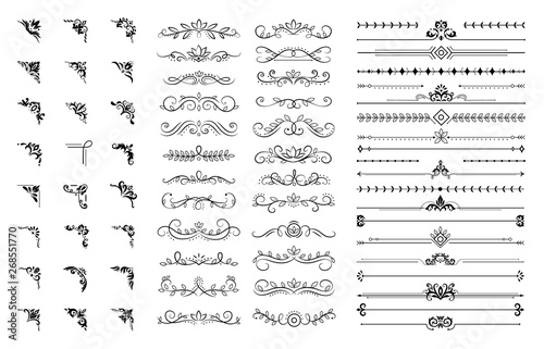 Cuadros en Lienzo Decorative corners and dividers