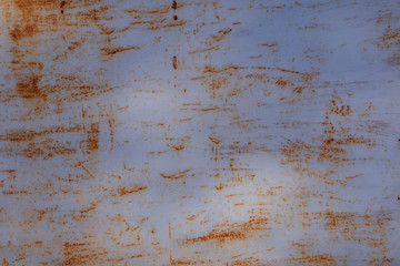 old painted rusted metal surface