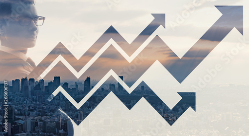 Stampa su Tela  ビジネスと成長