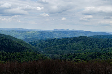 Naklejka na meble bieszczady połoniny 