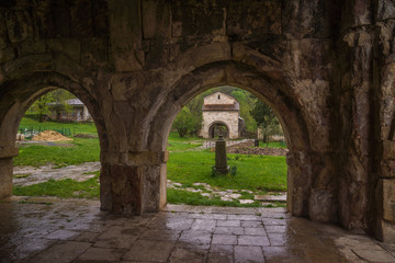 łuk klasztoru Gelati w kutaissi