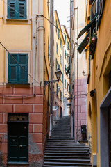 Wall Mural - the village of Camogli on the peninsula of Portofino