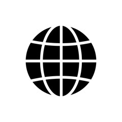 Poster - World, globe icon symbol vector