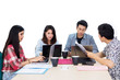 © Creativa Images - Young business people working in the studio