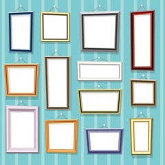 Wall Mural - cartoon pictures shapes