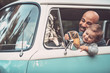 © Anna Om - Little boy with father in the car