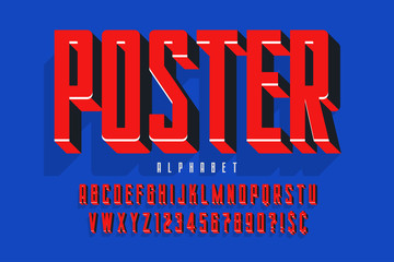 Wall Mural - protest display font design, alphabet, character set