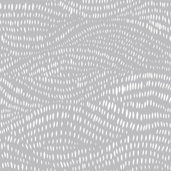 Poster -  Abstract vector  background, freehand doodles seamless pattern with simple geometric shapes.