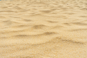  Full Frame Shot Close up Of Sand Texture On The Beach Sea In The Summer Sun.