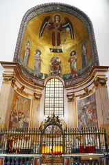 Wall Mural - Interior of the cathedral of Salerno, Italy