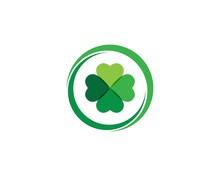 Clover Leaf Logo Icon Design Template Vector
