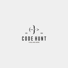 code hunt vintage logo