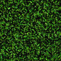 Poster - Green abstract seamless diagonal square pattern background design - vector graphic