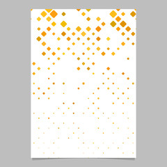 Poster - Abstract diagonal square pattern brochure template background - vector stationery design