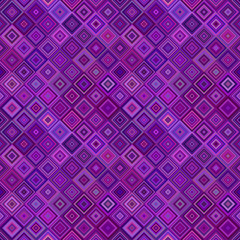 Poster - Abstract diagonal square mosaic pattern background - vector graphic design