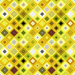 Poster - Colorful abstract diagonal square tile mosaic pattern background - vector wall illustration