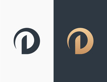 Letter D Logo Template Vector Illustration