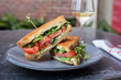 © ANDREW CEBULKA/Stocksy - Healthy sandwich
