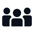 © iconstore - Group icon isolated on white background. Group icon in trendy design style. Group vector icon modern and simple flat symbol for web site, mobile app, UI. Group icon vector illustration, EPS10.