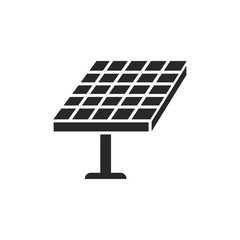 Fototapete - Solar panel vector icon