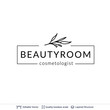 © chuhastock - Beauty room or salon cosmetologist logo design.