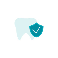 Poster - Dentistry, dentist, doctor, hospital, protect, teeth color icon