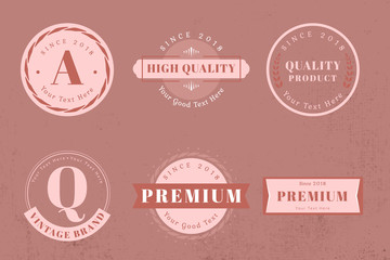 Wall Mural - logo design templates