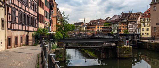 Fototapete - Petite France in Strasbourg Alsace