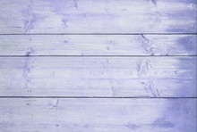 Wooden Horizontal Boards Painted Lilac. Lilac Wooden Background