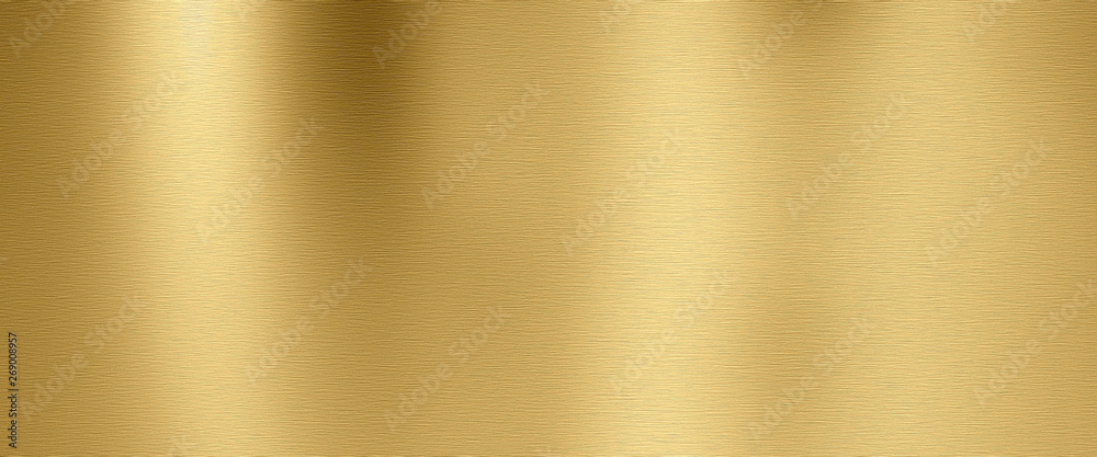 Golden metal texture background - obrazy, fototapety, plakaty 