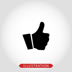 like icon vector. Thumbs up icon. social media icon. Like and dislike icon. Thumbs up and thumbs down eps 10