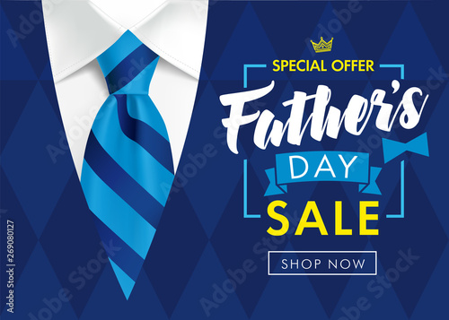 photo Father's Day Promo Template adobe stock