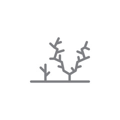 Poster - Seaweed icon. Element of beach holiday icon. Thin line icon for website design and development, app development. Premium icon