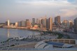 View of Luanda during golden hour