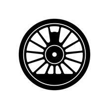 Steam Locomotive, Train Wheel