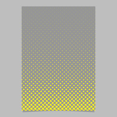 Poster - Retro halftone ellipse pattern flyer template - vector brochure background graphic design with diagonal elliptical dots